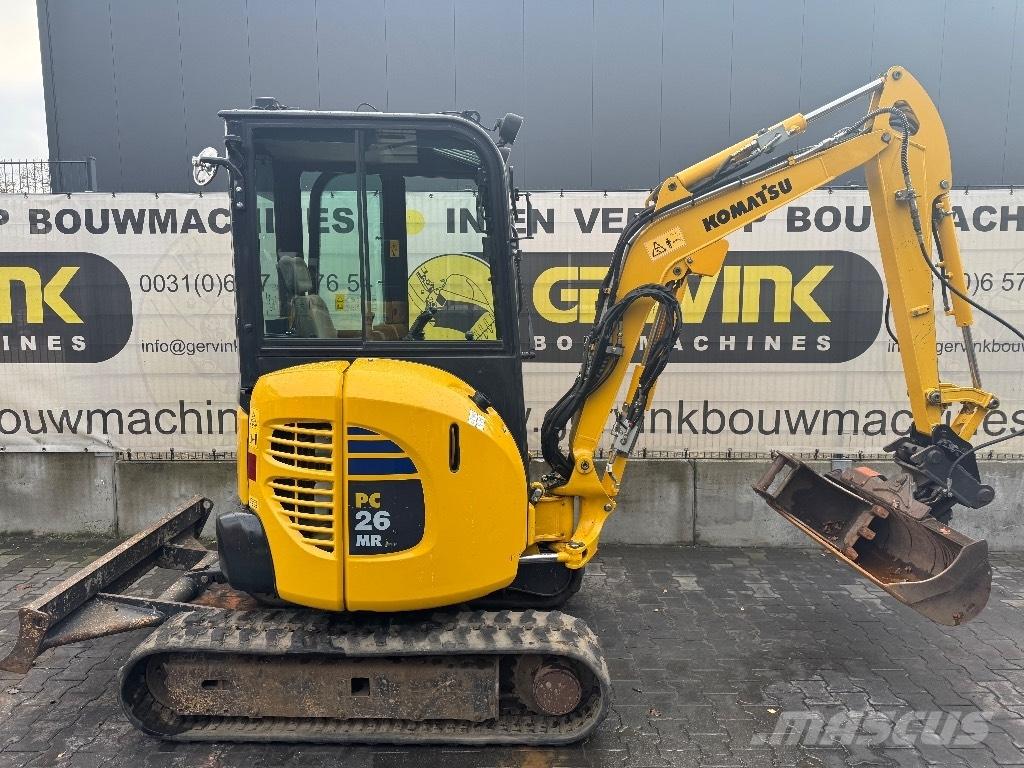 Komatsu PC 26 MR-3 Mini bagri <7t