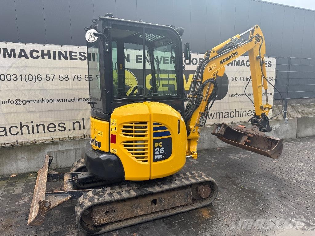 Komatsu PC 26 MR-3 Mini bagri <7t