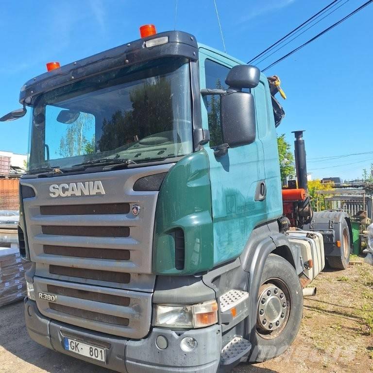 Scania R 380 Tovornjaki z žerjavom