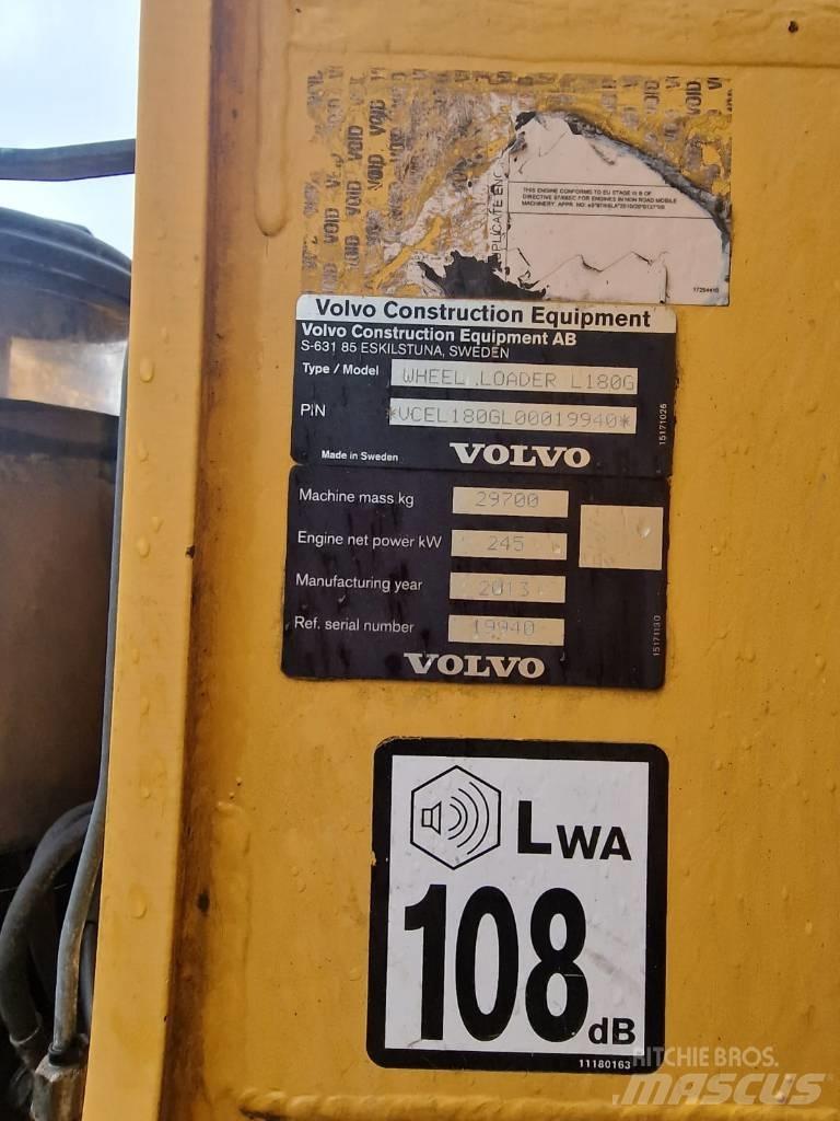 Volvo L180G Bj 2013' Kolesni nakladalci
