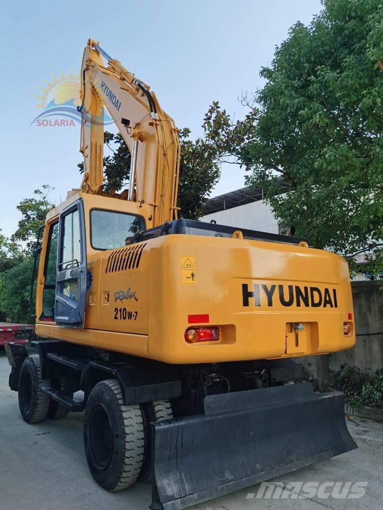 Hyundai robex 210w-7 Bagri na kolesih