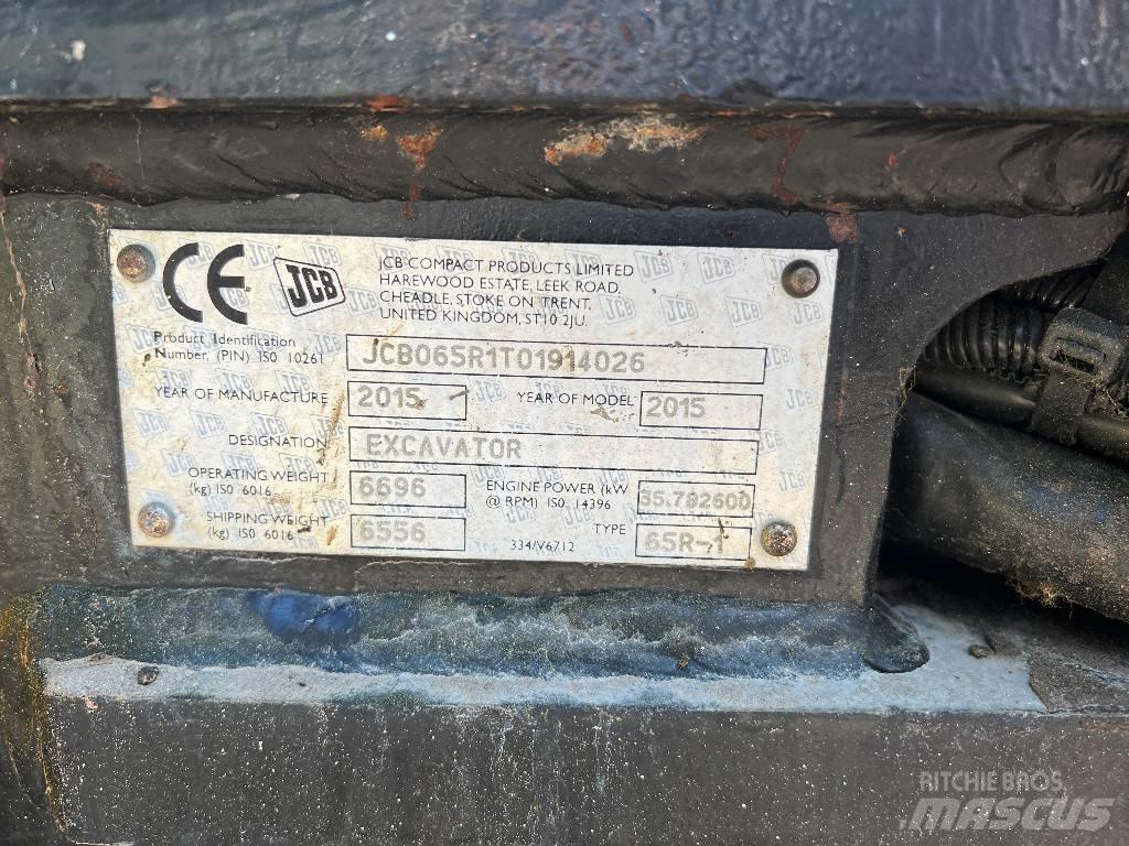 JCB 65 R-1 Mini bagri <7t