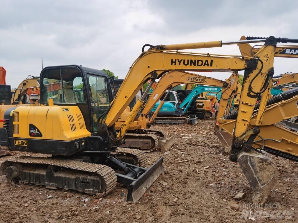 Hyundai R60 Bagri goseničarji
