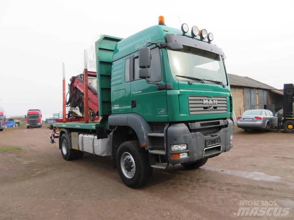 MAN TGA 18.360 Tovornjaki za hlode