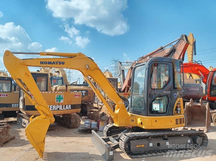 Komatsu PC 55 Mini bagri <7t