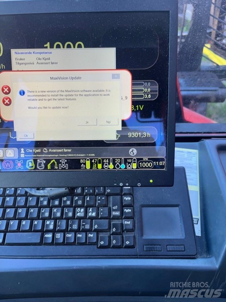Komatsu 855 Forwarderji