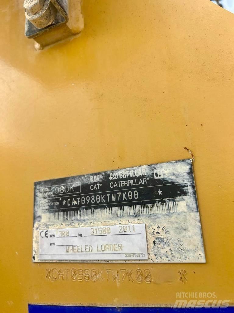 CAT 980 K Kolesni nakladalci