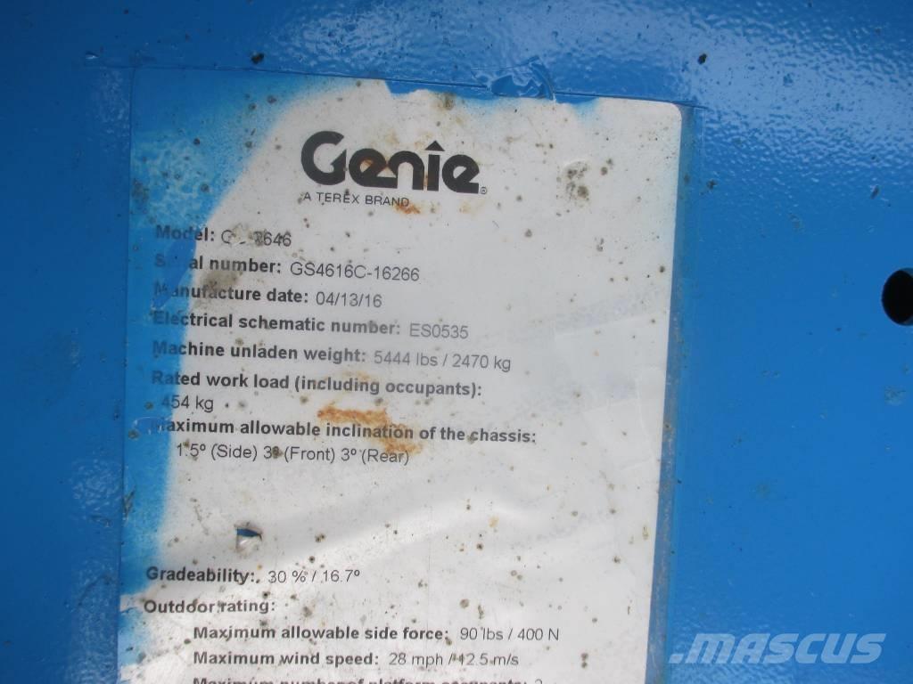 Genie GS 2646 Škarjaste dvižne ploščadi