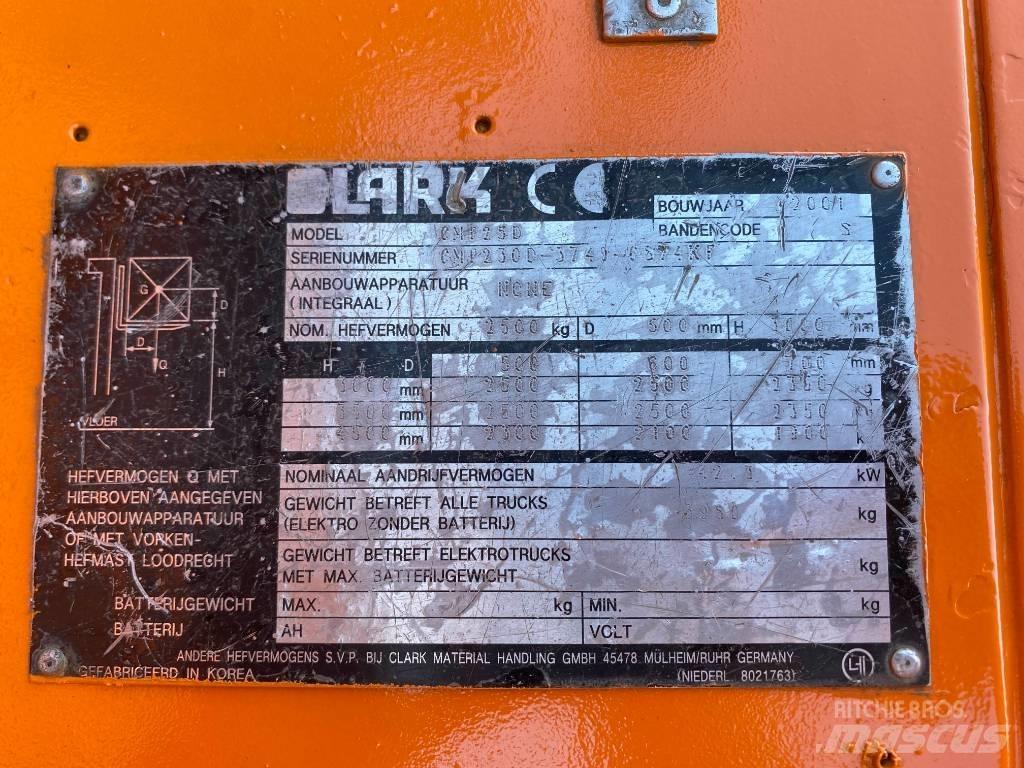 Clark CMP 25 Dizelski viličarji