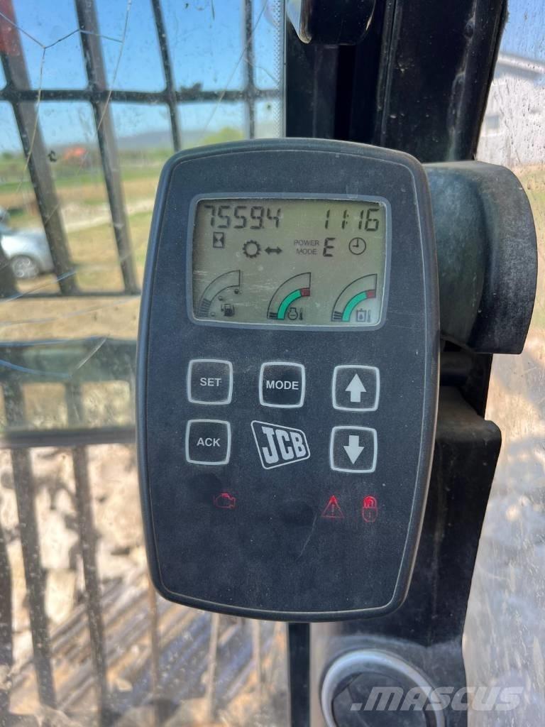 JCB JS 260 XD Podvozje in vzmetenje