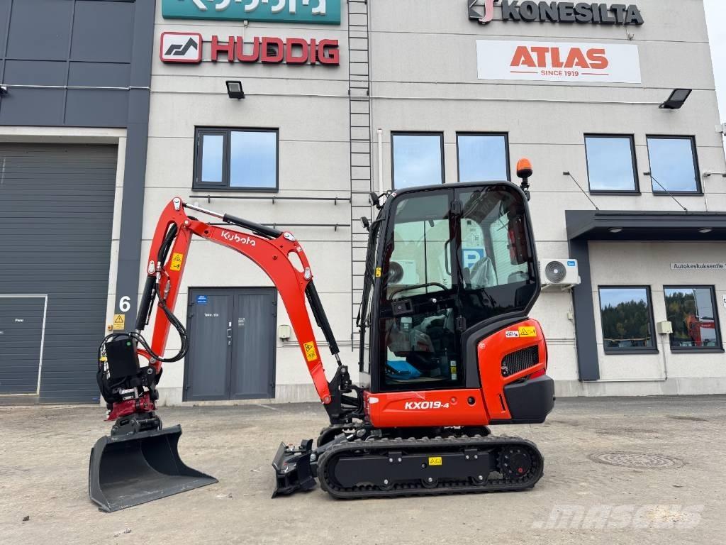 Kubota KX 019-4 Mini bagri <7t