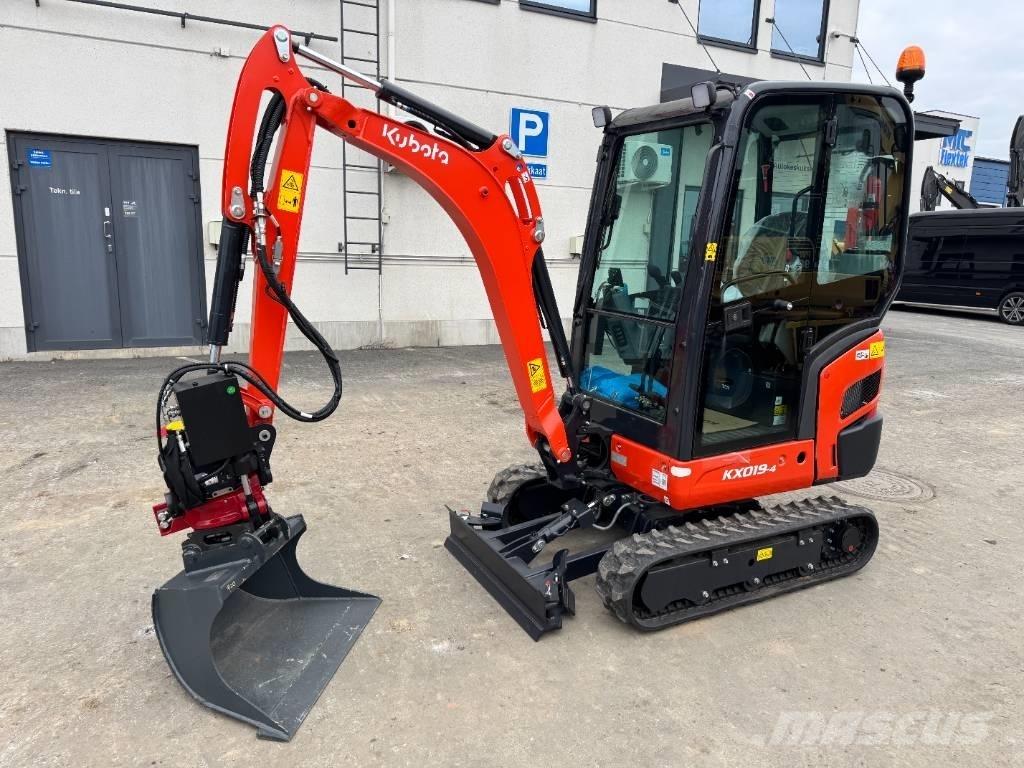 Kubota KX 019-4 Mini bagri <7t