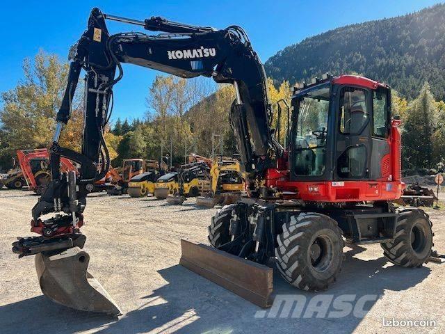 Komatsu PW 118 Bagri na kolesih