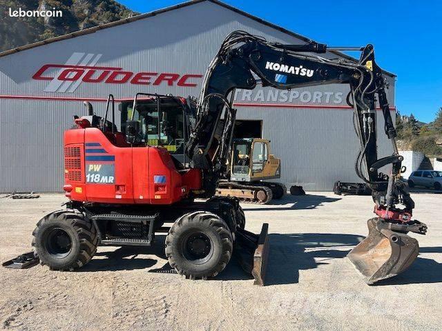 Komatsu PW 118 Bagri na kolesih