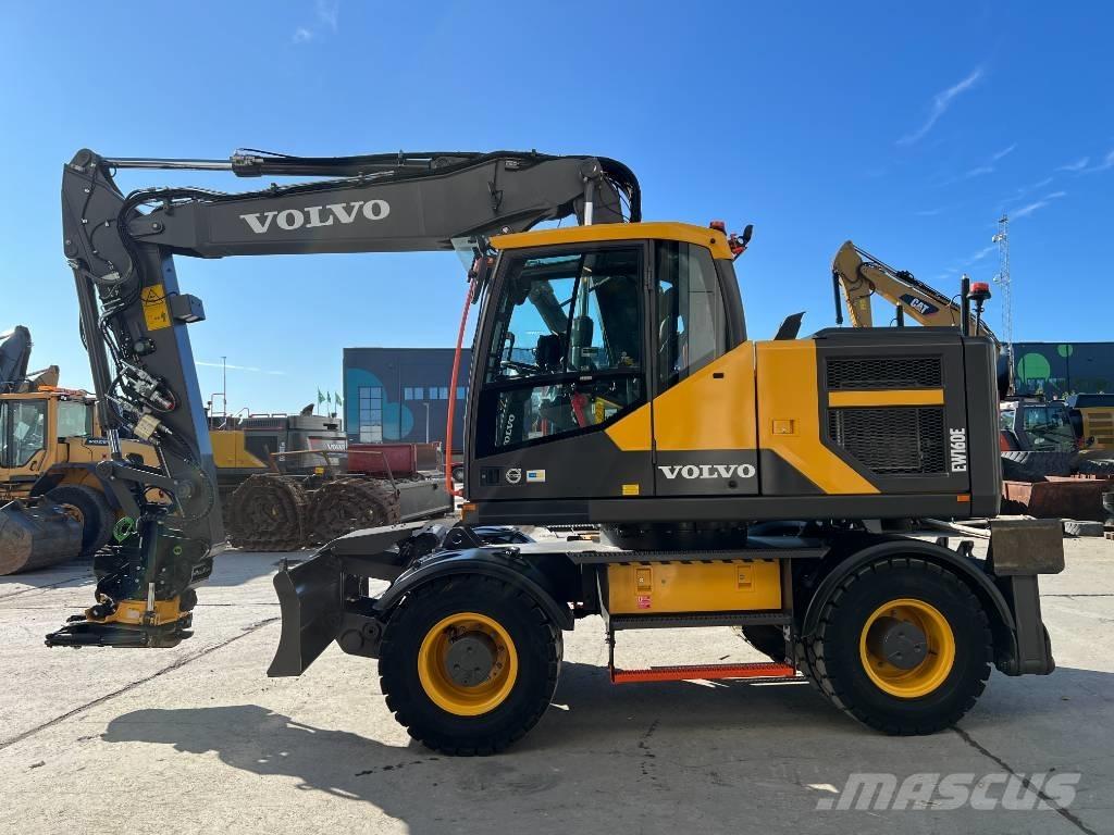 Volvo EW 160 E Bagri na kolesih