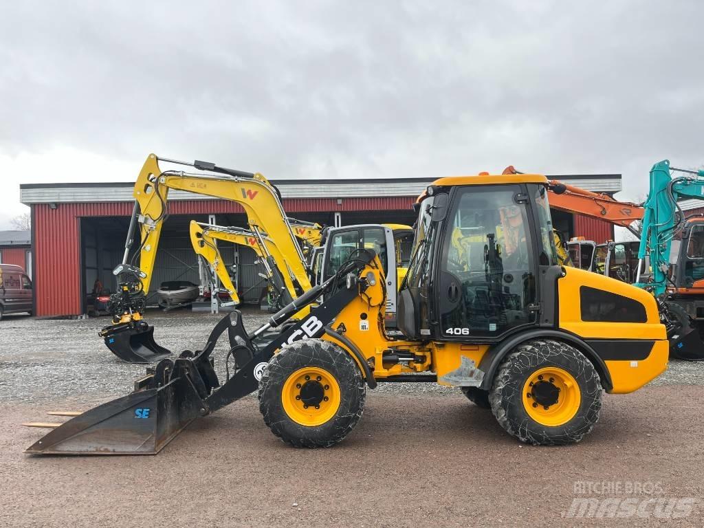 JCB 406 - Uthyres Kolesni nakladalci