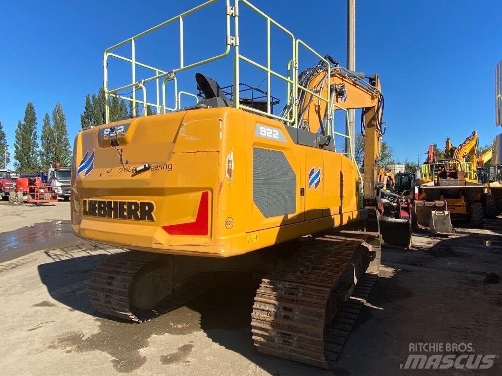 Liebherr R 922 Bagri goseničarji