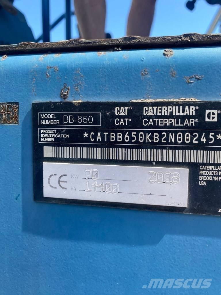 CAT BB 650 Asfaltni finišerji