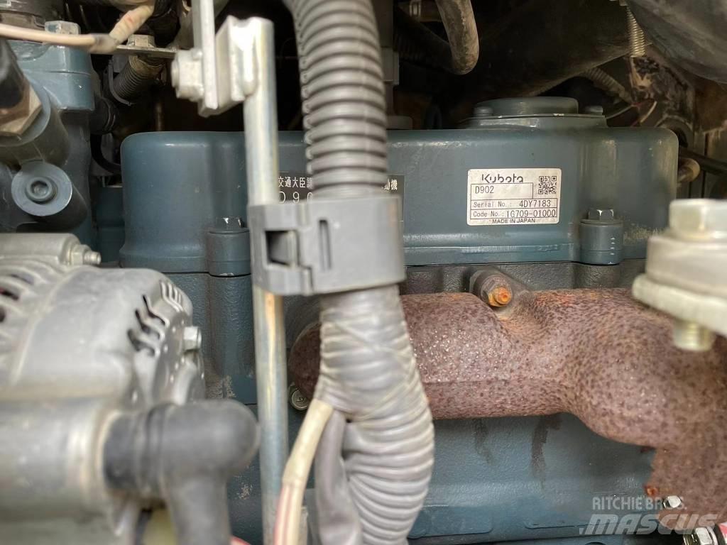 Kubota U 17 Mini bagri <7t