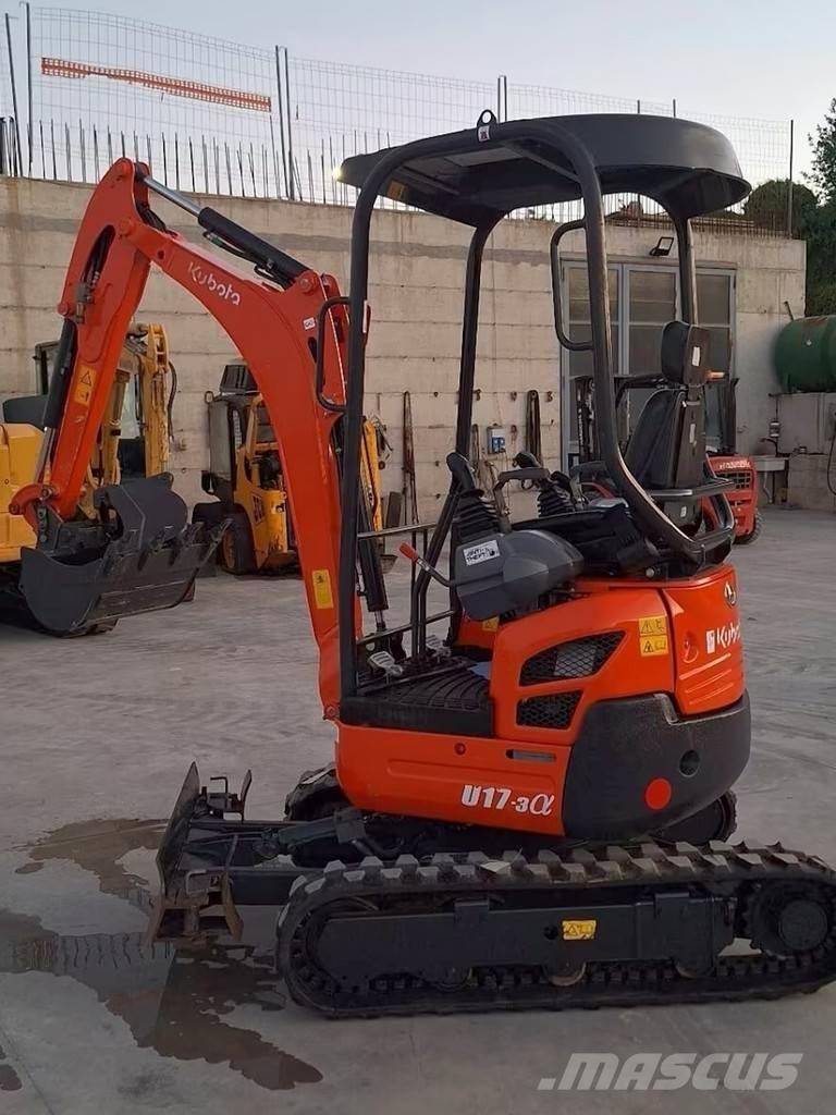 Kubota U17-3a Mini bagri <7t