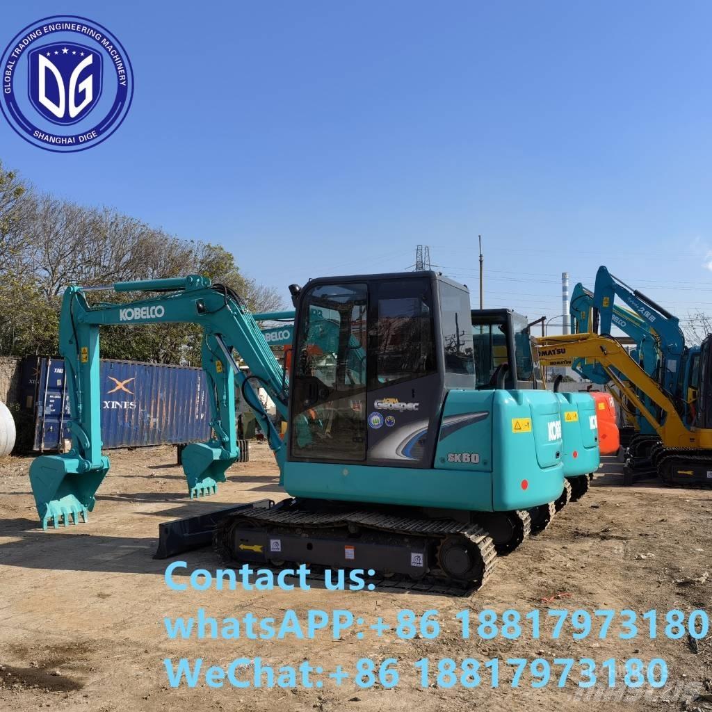 Kobelco SK60-8 Mini bagri <7t