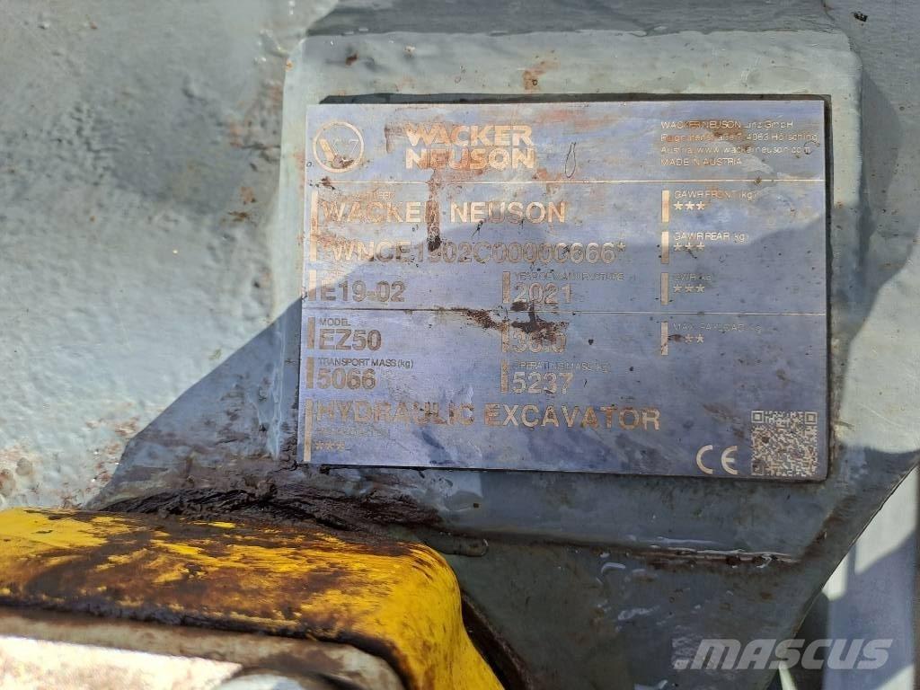 Wacker Neuson EZ50 Bagri goseničarji
