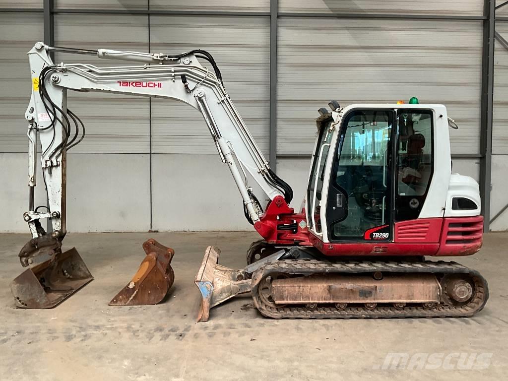 Takeuchi TB 290 Midi bagri 7t – 12t