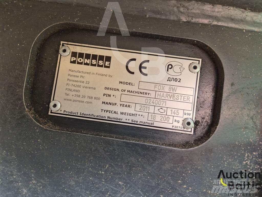 Ponsse Fox 8W Harvesterji