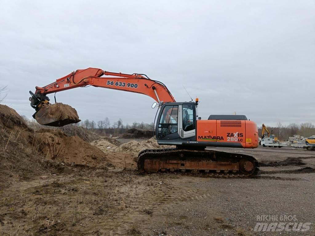 Hitachi ZX 280 LC-3 Bagri goseničarji