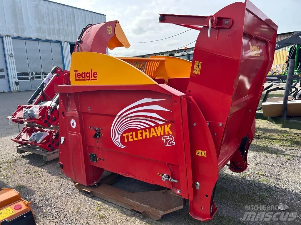 TEAGLE Telehawk T2 Rezač za bale, oprema za rezanje in odvijanje bal