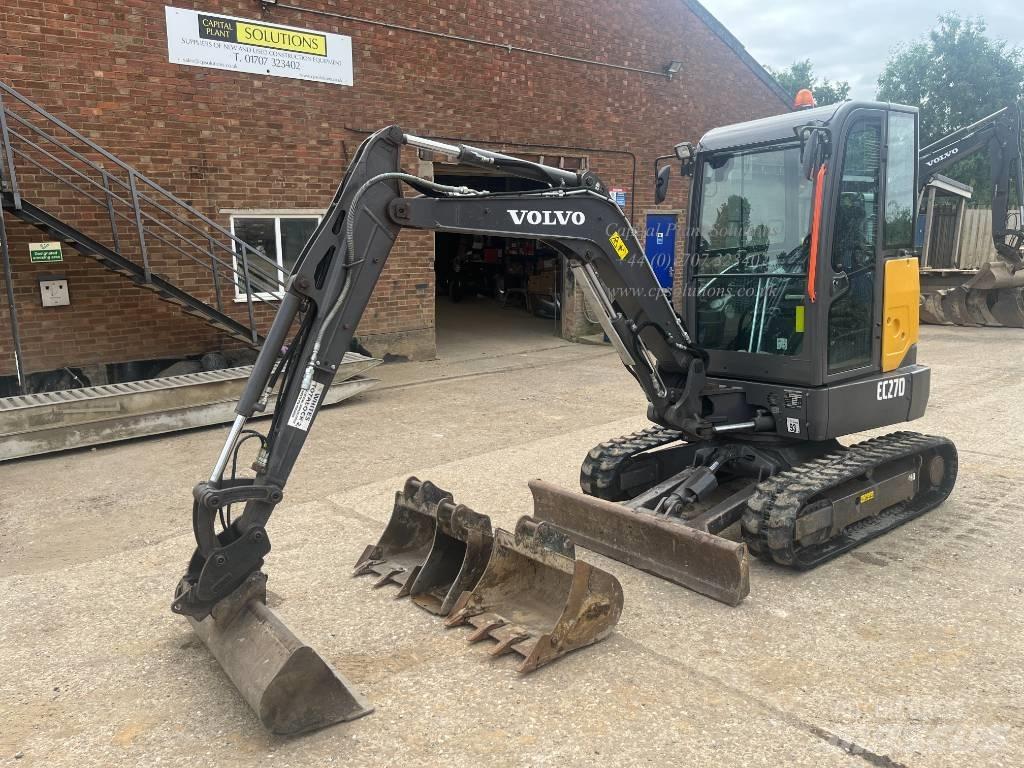 Volvo EC 27 D Mini bagri <7t