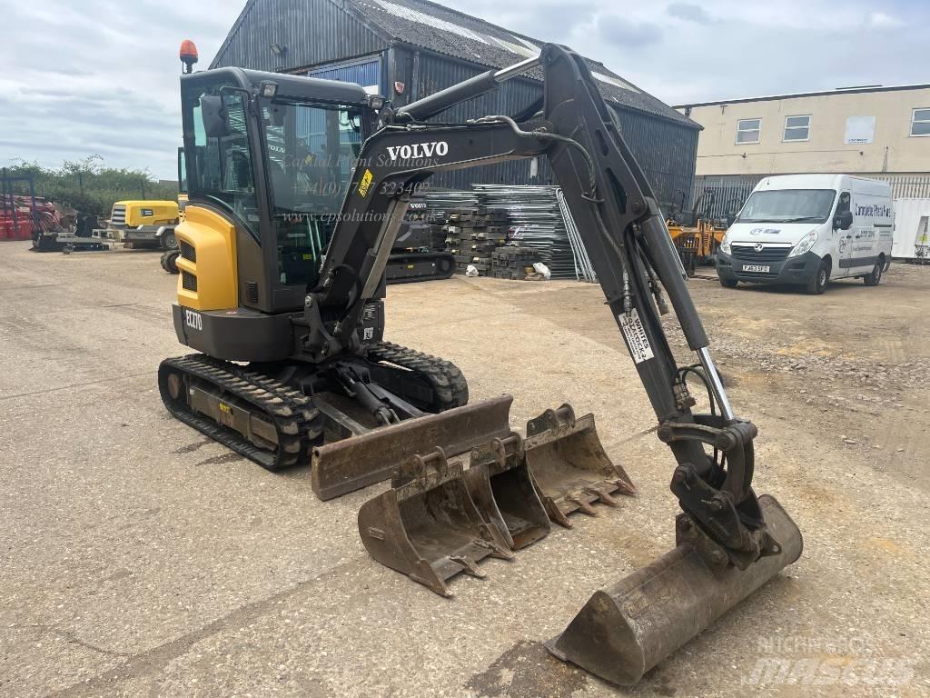Volvo EC 27 D Mini bagri <7t