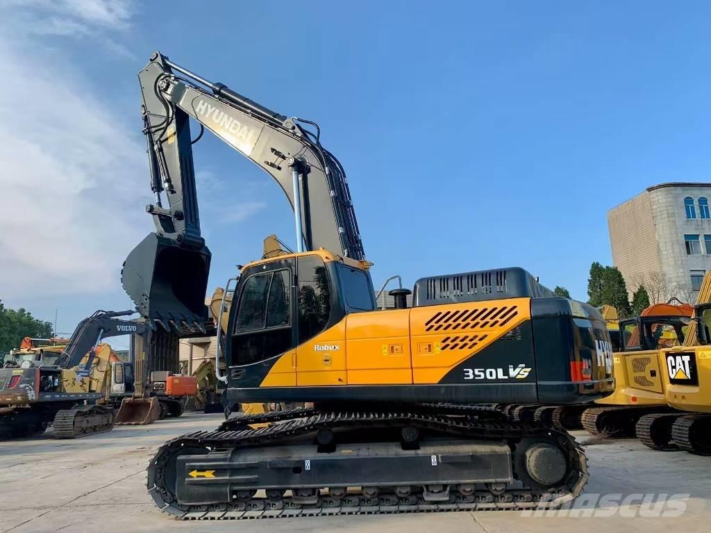 Hyundai R350LVS Bagri goseničarji