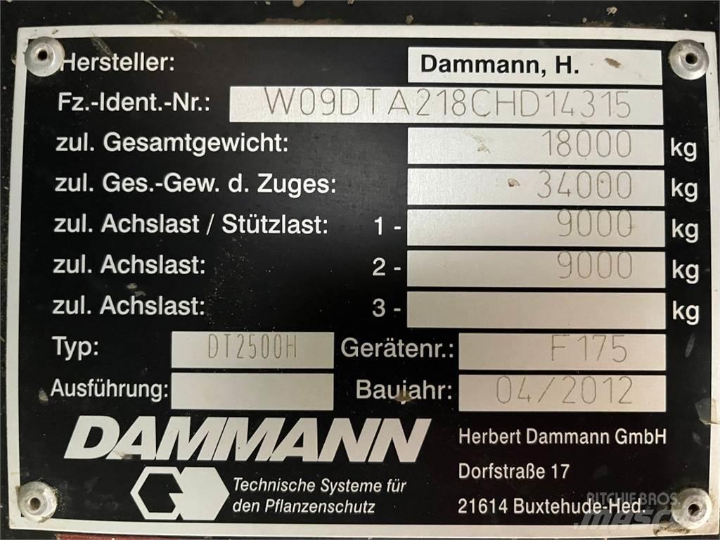 Dammann DT2500H Vlečne škropilnice