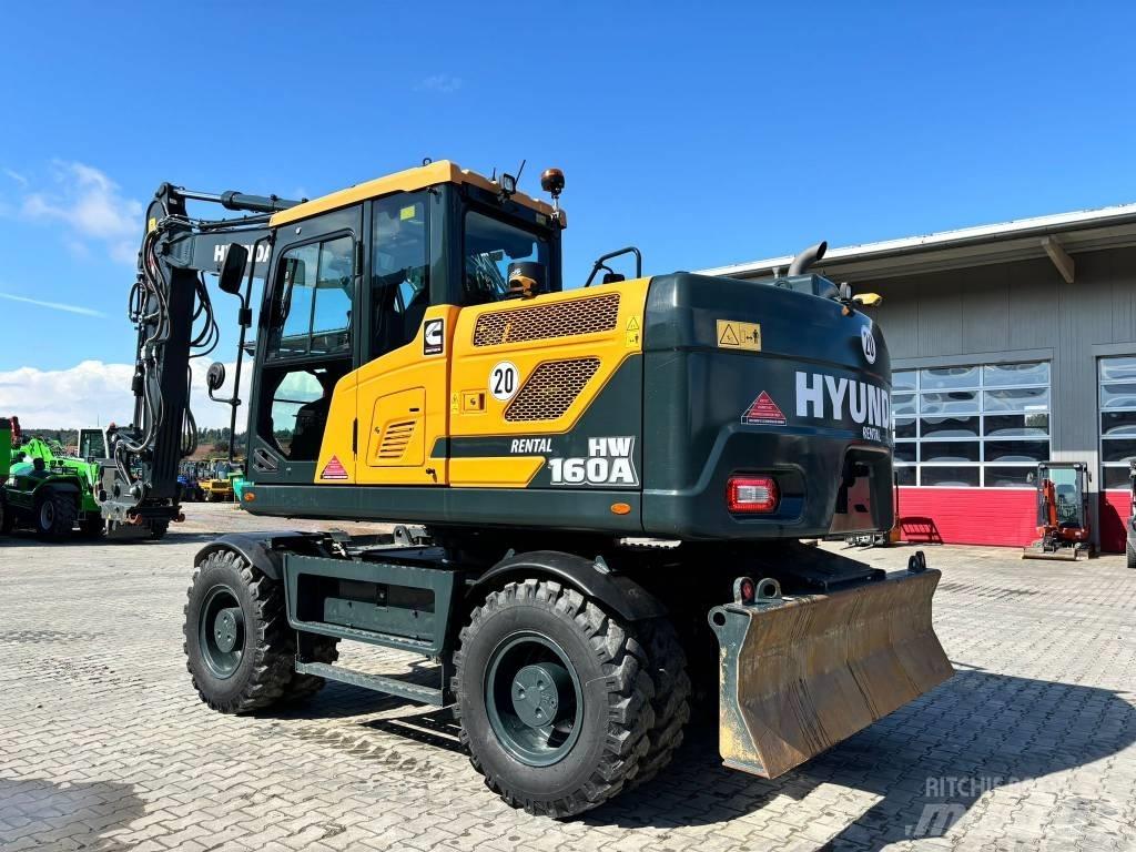 Hyundai HW160A Bagri na kolesih