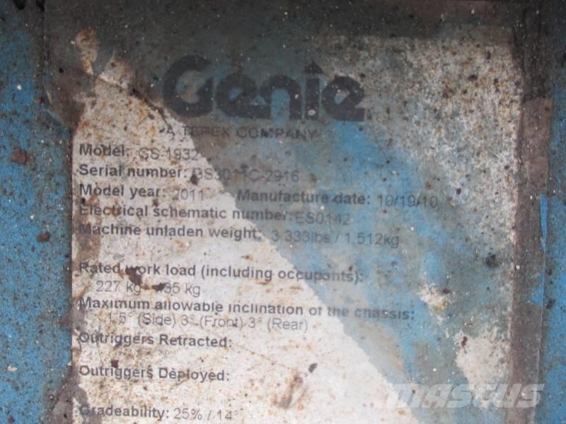 Genie GS 1932 Škarjaste dvižne ploščadi