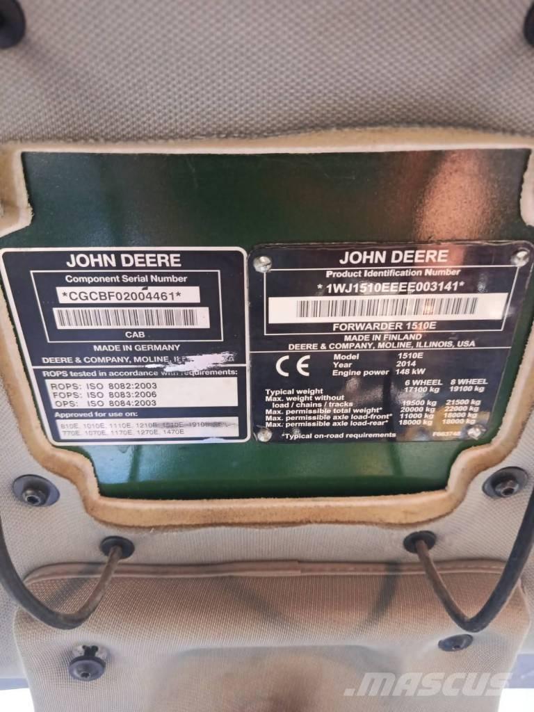 John Deere 1510 IT4 Forwarderji
