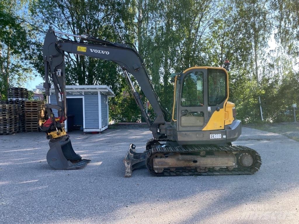 Volvo ECR 88 D Pro Midi bagri 7t – 12t