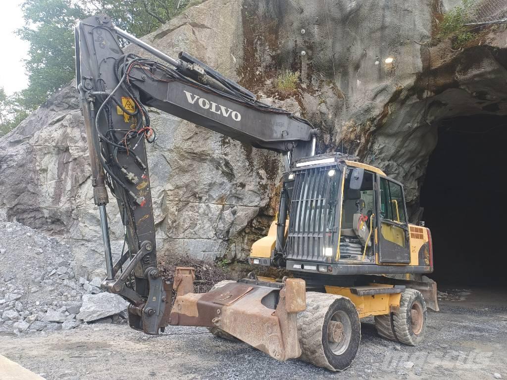 Volvo EW 180 C Bagri na kolesih