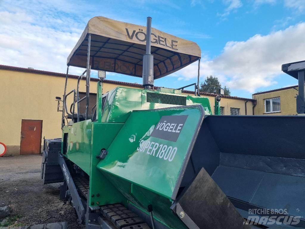 Vögele super 1800 Asfaltni finišerji