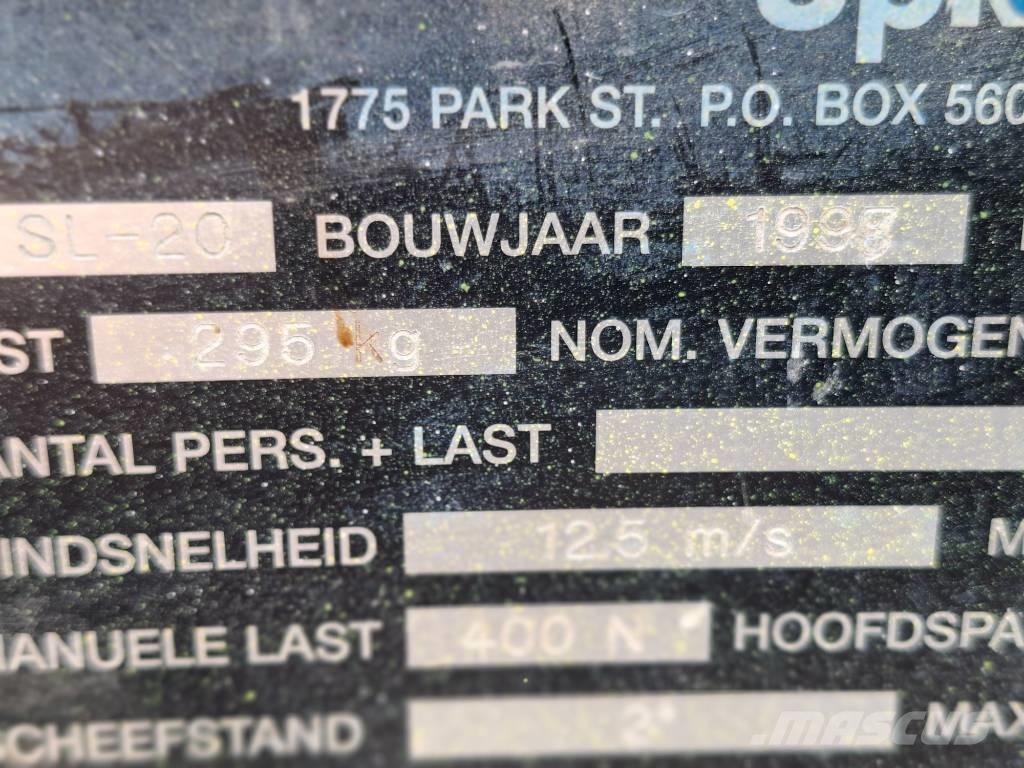 UpRight SL20 Škarjaste dvižne ploščadi