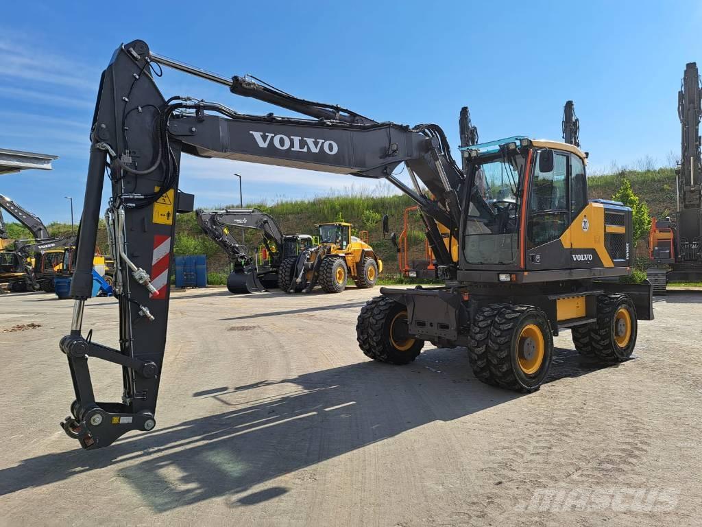 Volvo EW 160 E Bagri na kolesih
