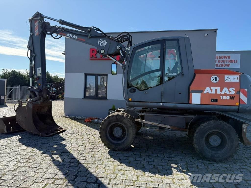 Atlas 150 W Bagri na kolesih