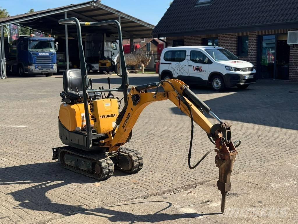 Hyundai HX 10 A Mini bagri <7t