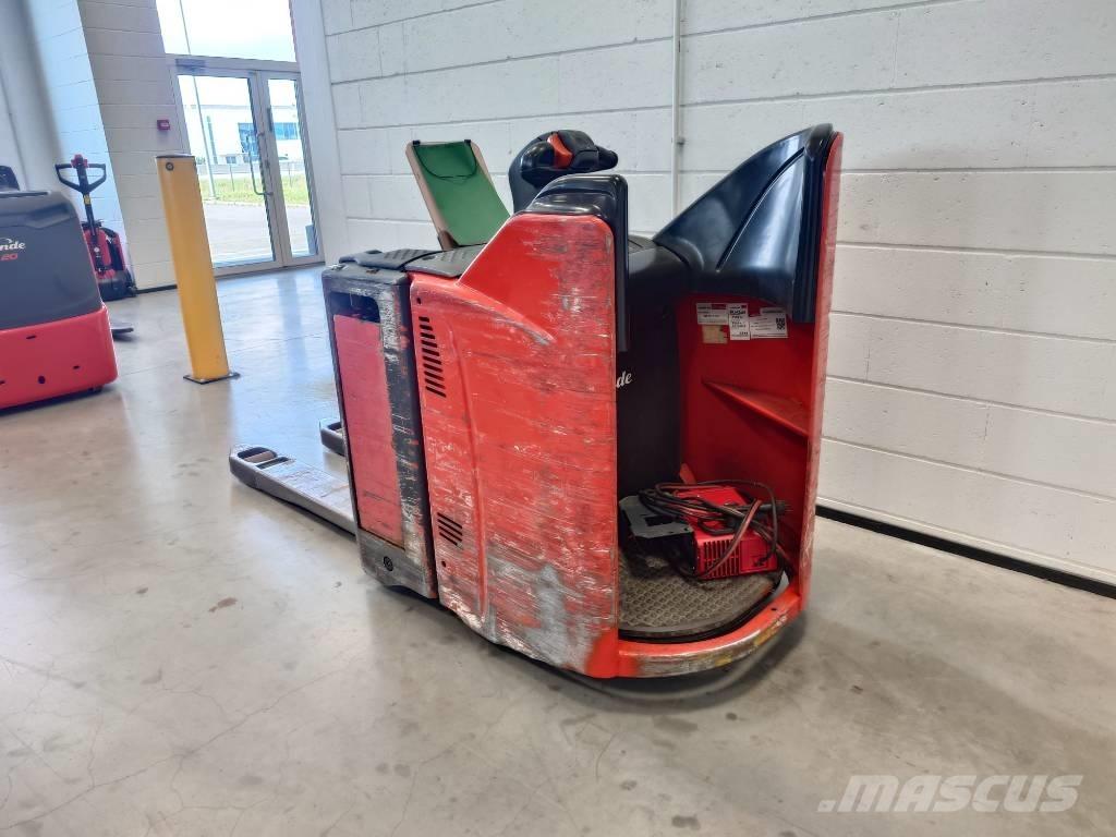 Linde T20SP/131 Električni nizko dvižni viličar s stojiščem