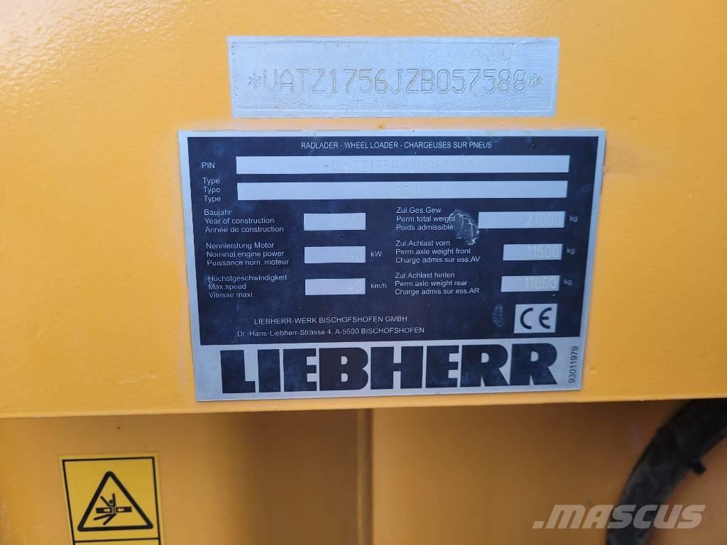 Liebherr L 550 Kolesni nakladalci
