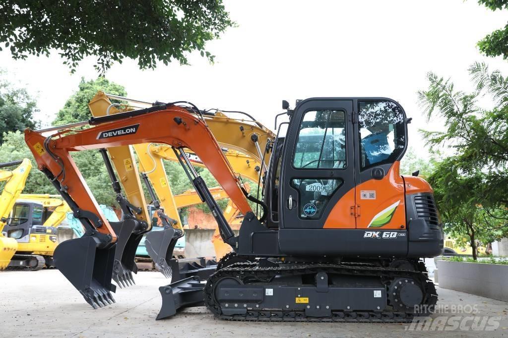 Doosan DX 60-10 Mini bagri <7t