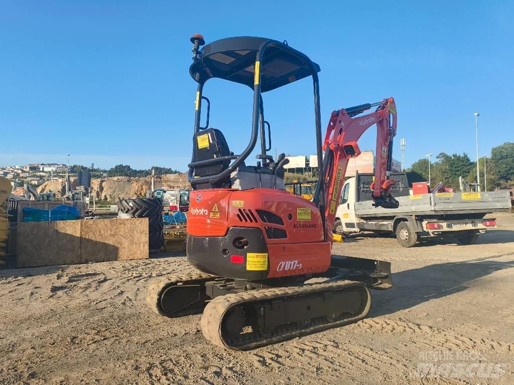 Kubota U 17-3 Mini bagri <7t