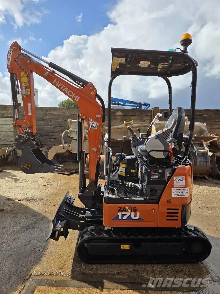 Hitachi ZX 17 U-6 Mini bagri <7t