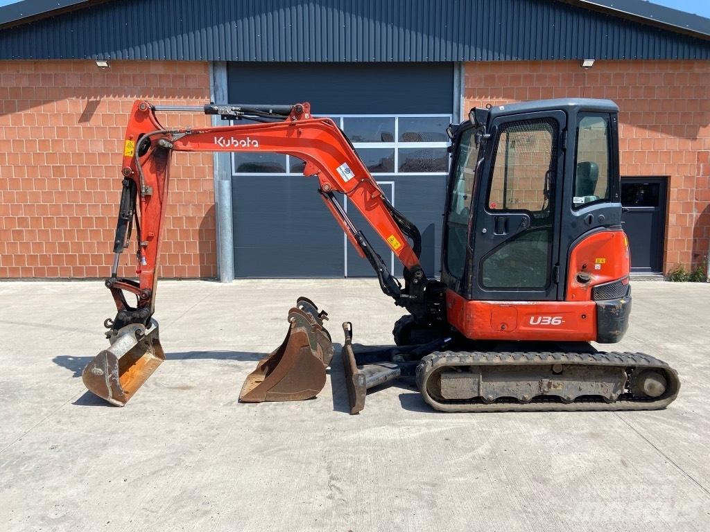 Kubota U 36-4 Mini bagri <7t